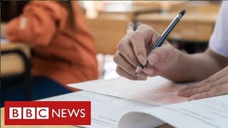 Ministers announce lastminute changes to school exam results process  BBC News [upl. by Eberhard198]