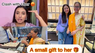 Maa ke liye ek chota sa gift 🎁  Modelling ke liye gold becha tha 😂 [upl. by Kehr963]