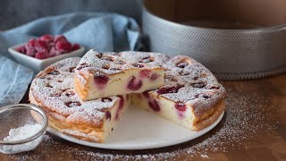 Gâteau au fromage et framboise  très léger et sans matière grasse [upl. by Aip]