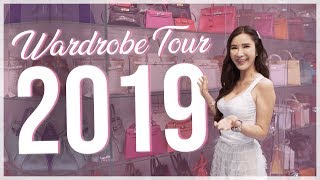 WARDROBE  ROOM TOUR 2019  JAMIE CHUA [upl. by Suh]