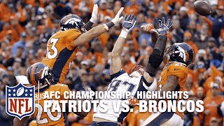 Patriots vs Broncos  AFC Championship Highlights  NFL [upl. by Jackson725]