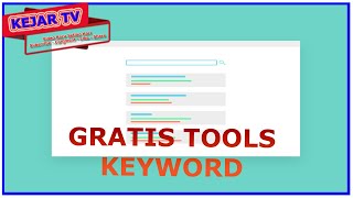 Tool Keyword Gratis Lengkap Keyword Planner [upl. by Maud389]