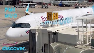 TRIP REPORT  EUROWINGS DISCOVER  A320  PALMA  MUNICH [upl. by Miner516]