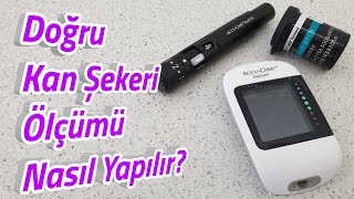 Kan Şekeri Kaç olmalı  Evde Doğru Kan Şekeri Ölçümü Nasıl Yapılır [upl. by Naam523]