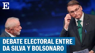 ELECCIONES BRASIL Jair Bolsonaro y Lula Da Silva se enfrentan en un debate televisivo  EL PAÍS [upl. by Enoj]