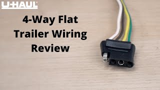 4Way Flat Trailer Wiring Review [upl. by Tegirb12]