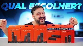 Qual FIRE TV STICK Escolher Comparativo Completo 2024 [upl. by Roy]