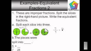 5th Grade Equivalent Fractions 2 [upl. by Ulrick]