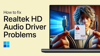 How to Download amp Install Realtek HD Audio Driver on Windows 1011 [upl. by Stichter]