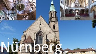 Nürnberg N Die sechs Glocken der evangelischen Peterskirche Turmaufnahme [upl. by Ursula718]