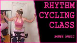 Rhythm Cycling Class  House Music  45 Minutes  Suitable For Beginners  Disclosure Boiler Room [upl. by Anerrol]