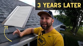 COSTCO Easy On gutter guard review after 3 years Keep your gutters clean for years [upl. by Ahserkal234]