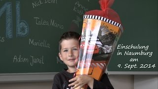 Einschulung in der Elbetalschule Naumburg am 9 September 2014 von tubehorst1 [upl. by Eilitan]