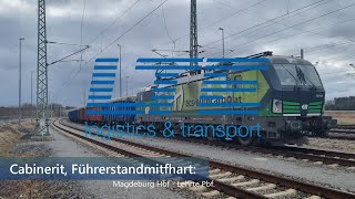 4K Cabinerit  Führerstandsmitfahrt  Magdeburg 🇩🇪 ➡️ Lehrte 🇩🇪  BR 193  Deel 2 [upl. by Vrablik]