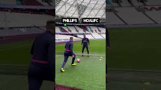 1 vs 1 with Kalvin Phillips 🔥 [upl. by Macdermot]