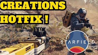 Starfield Just Recieved A Hotfix For Creations But What Will It Actually Fix [upl. by Adnoluy]