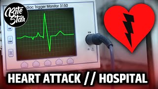 Heart Attack with HeartBeat Sound Effect  Dramatic Dying Heart in a Hospital by Bite Star [upl. by Guenevere]