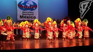 Gala Folklorica CIOFF  Grupo de Danza Xochiptzahuatl [upl. by Haggi]