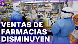 Ventas de medicamentos en boticas y farmacias disminuyen considerablemente en el Perú [upl. by Aicinet643]