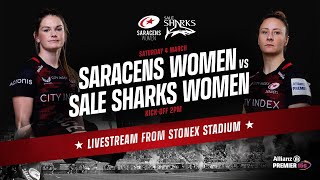 LIVE  Sale Sharks Women v GloucesterHartpury Women [upl. by Orsino]