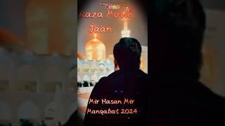 Arbaab Raza Mola as Mir Hasan Mir ImamRaza MirHasanMir NewManqabat2024 shorts [upl. by Nitsud]