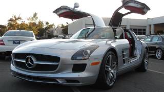 2012 MercedesBenz SLS AMG Start Up Exhaust and In Depth Tour [upl. by Bobinette]