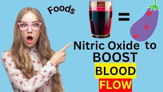 ❣️ BEST 10 Nitric Oxide Rich Foods to BOOST Blood Flow  High Nitric Oxide Levels for Sexual HEALTH [upl. by Gilchrist]