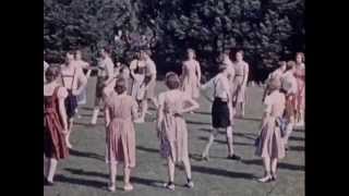 Folk Dancing in the Middlebury German School in the 40s [upl. by Streeter]