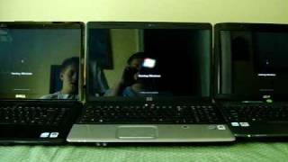 Dell Inspiron 1545 vs HP G60t vs Acer Aspire 4330 [upl. by Ahtela]