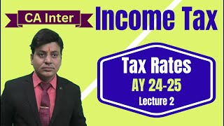 Income Tax Tax Rates AY 2425 Lecture 2 [upl. by Ronalda711]