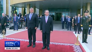 Le Premier ministre chinois Li Qiang en visite officielle à Moscou [upl. by Petronia337]