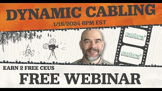 Dynamic Tree Cabling  LIVE Webinar w Cobra Cabling [upl. by Habas]