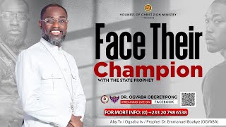 continuation🔥FRIDAY PROPHETIC SERVICE Theme FACE THEIR CHAMPION with The State Prophet [upl. by Gare852]