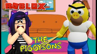 Homero me Atrapa  THE PIGGYSONS  Kori Roblox [upl. by Yetta]