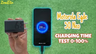 Motorola Egde 50 Neo Charging Time Test 0100 Best Smartphone in This Budget Battery Test ZoneBir [upl. by Gayle152]