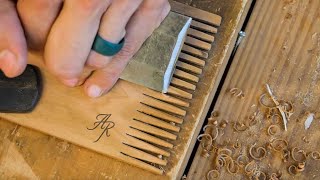 Making A Wood Comb For My Daughter [upl. by Afra986]