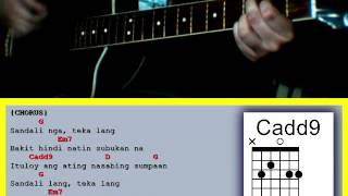 Pelikula by Bob  Guitar Chords [upl. by Camfort]