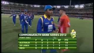 Commonwealth Bank Series Match 8 India vs Sri Lanka  Highlights [upl. by Cordelie]