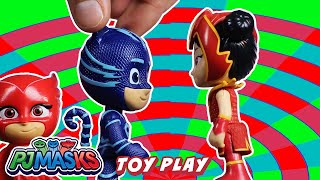 Invisibility  PJ Masks  Toy Play  Video for Kids [upl. by Nnylyoj]