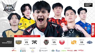 🔴 LIVE  MPL ID S14  Regular Season Hari 3 Minggu 9  Bahasa Indonesia [upl. by Oiceladni]