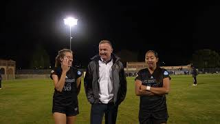 NCAA Womens Soccer First Round  UC Irvine Scott Juniper Alyssa Moore and Alislynn Crowder [upl. by Neyud]