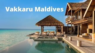 Vakkaru Maldives Resort  Luxury resort in the Maldives l Full resort review amp prices [upl. by Omarr]