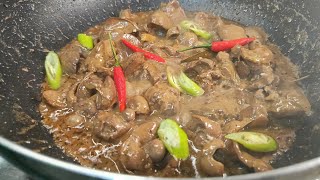 Adobong Atay Balunan sa Gata Recipe [upl. by Shirlene]