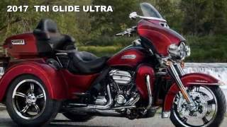 New 2017 HarleyDavidson Tri Glide Ultra  Starting at 34339 [upl. by Kcirdehs545]