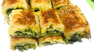 Borek turc 🇹🇷 aux épinards et fromage 😋😋 [upl. by Ttenaej]