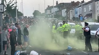 Dozens arrested in violent protests over Southport stabbings [upl. by Bouley]