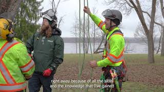 Urban Forestry  Arboriculture  Ryans Experience [upl. by Newbold]