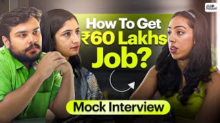 Get Hired for ₹40L Creative Director Job Mock Interview [upl. by Marlea]