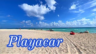 Mexico 🇲🇽 Playacar Beach 🏖️ at the Iberostar Quetzal amp Tucan  Riviera Maya Beach [upl. by Eisoj]