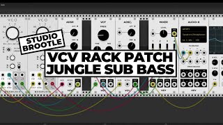 VCV Rack Patch  Jungle Sub Bass [upl. by Eissoj]